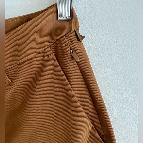 Men’s Lululemon commission classic shorts burnt orange brown size 34 - Picture 5 of 6